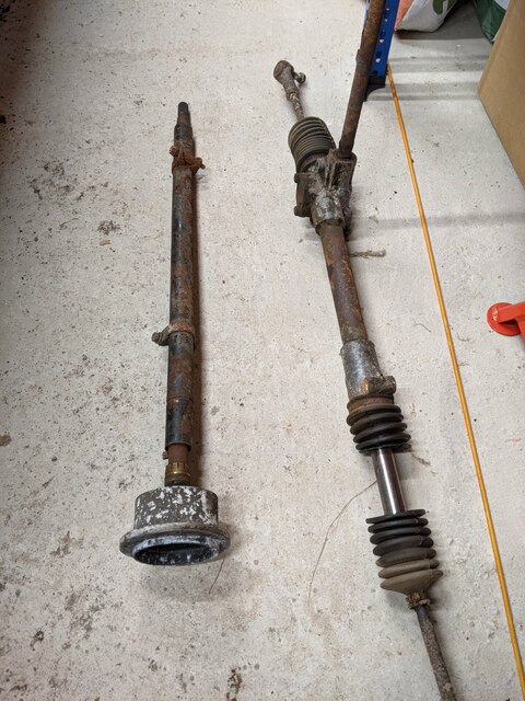 upper steering column