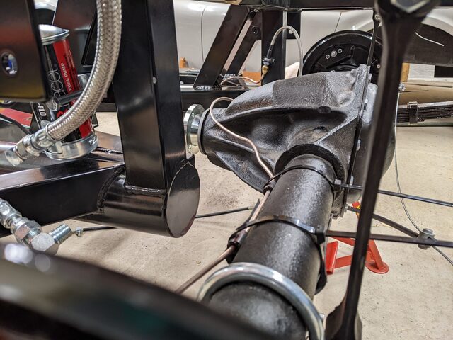 rear brake line