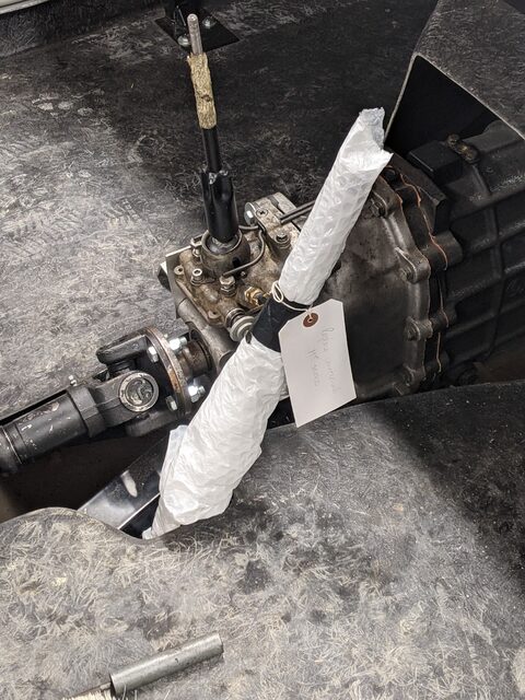 handbrake lever