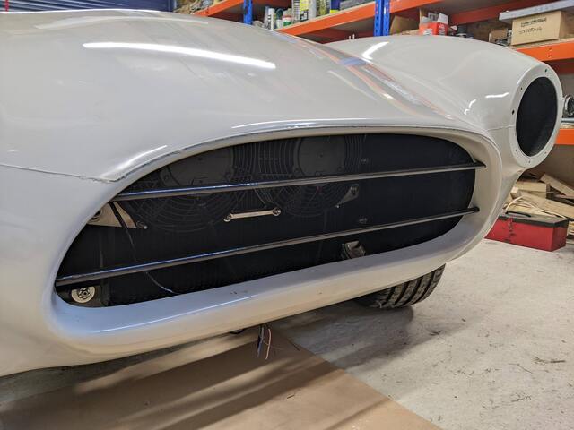 painted grille
