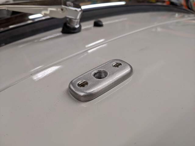 finished escutcheon