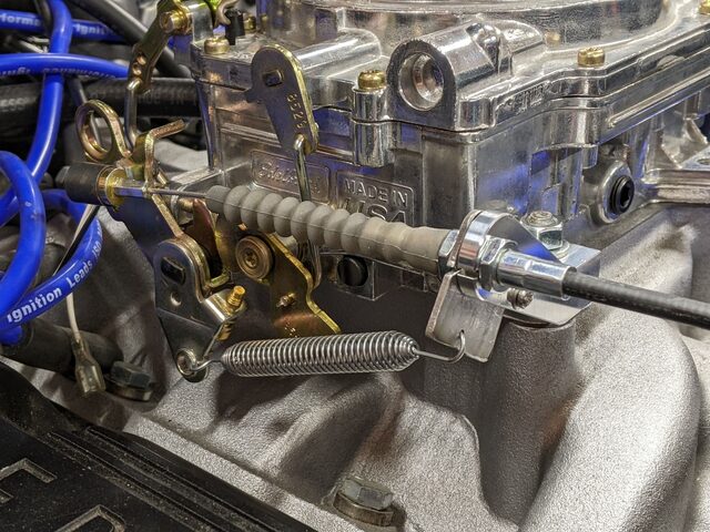 carb throttle cable bracket