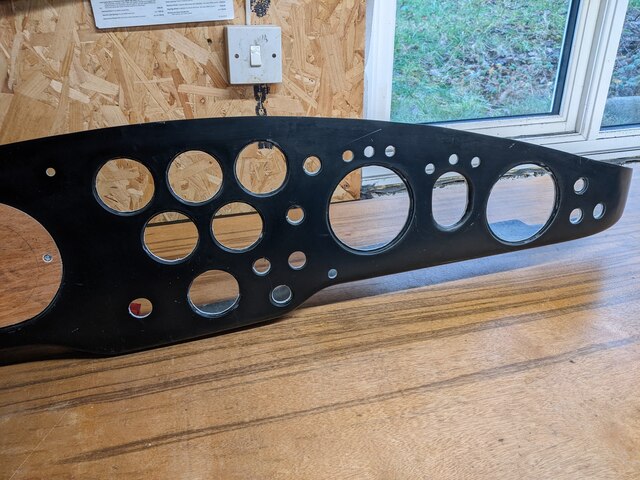 holes in dashboard