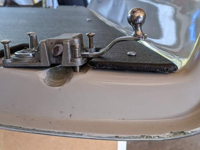 clash with door latch